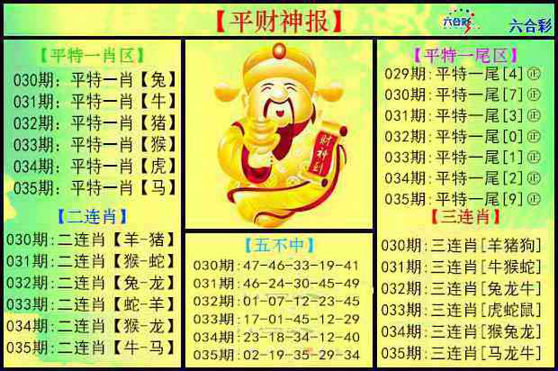 035期平财神报[图]